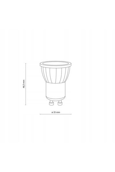 NO BRAND Lampă LED MR11 6,5W NW 18267 TK Lighting