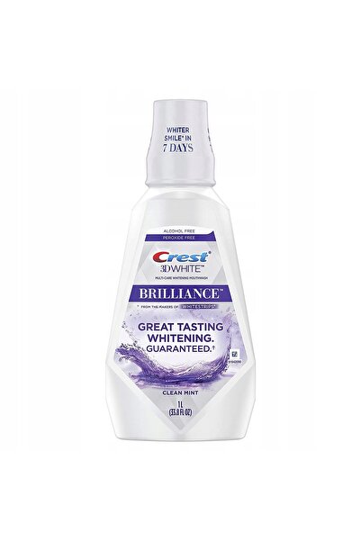 NO BRAND Apă de gură albitoare 3D White Brilliance Crest, 1 l