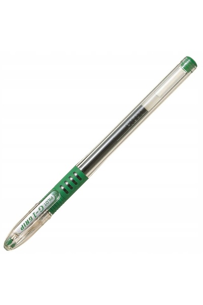 NO BRAND PIX CU CERNEALĂ DE GEL VERDE Pilot G1 Grip, 0,5 mm, mâner profilat x...