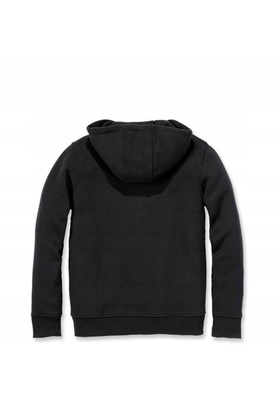 Carhartt Hanorac cu fermoar Clarksburg pentru femei, cu glugă - negru XS