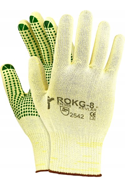 NO BRAND Mănuși anti-tăiere KEVLAR cu ranforsare RESISTENTE mărimea 7 x 3 PER...