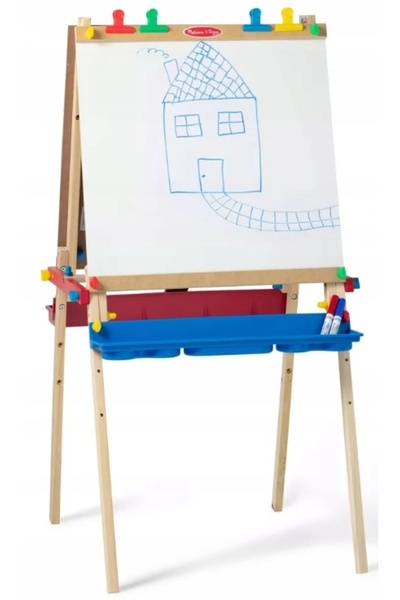 Melissa & Doug Melissa Doug Deluxe Suport de desen mare, cu tablă de scris pe...
