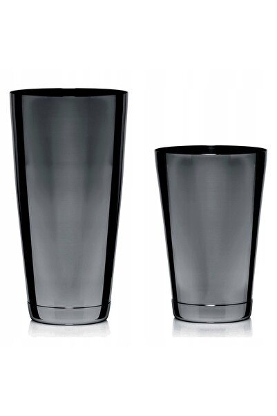 NO BRAND Set shaker premium BAREQ, 2 piese. negru ponderat