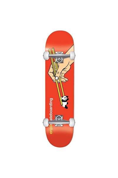 Enjoi Chop Sticks Yth FP Complete Skateboard 7.375" - Κόκκινο