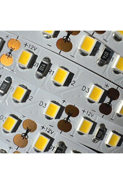 NO BRAND Bandă LED 5m 600D PREMIUM 2835 90W 12V Alb Cald IP20