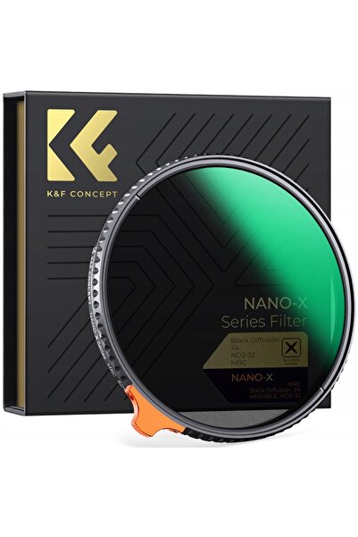 K&F CONCEPT Filtru efectiv Black Mist 1/4 + ND2-32 Nano-X 8k 52mm