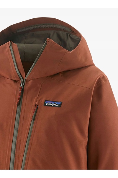 Patagonia Geacă de schi Powder Town - culoare vanilie uscată, mărimea L