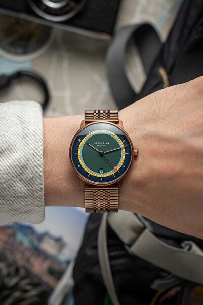 NO BRAND Ceas bărbătesc Sternglas Naos Edition Argo Bronze Sternglas-S01-NAX4...