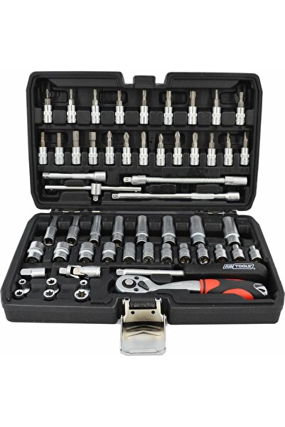 NO BRAND AWTOOLS Set de chei 1/4 " 56 piese