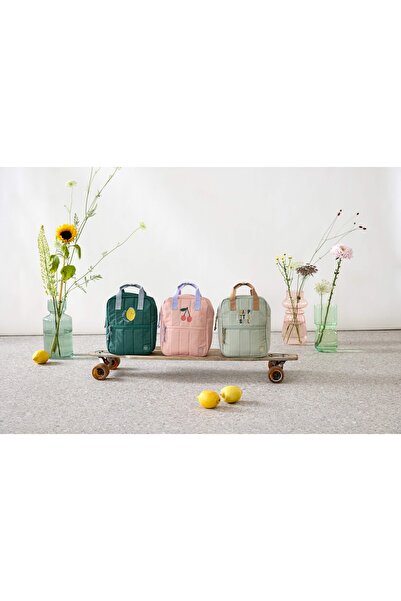 NO BRAND Lassig Rucsac mini pătrat Little Gang Cherry peach 12030492007