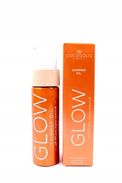 NO BRAND Cocosolis Glow Glitter Ulei de corp strălucitor 110ml