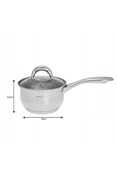 Kinghoff SET MARE SOLID DE OALE 10el OALE RONDEL DIN OȚEL INOXIDABIL, SIGUR P...
