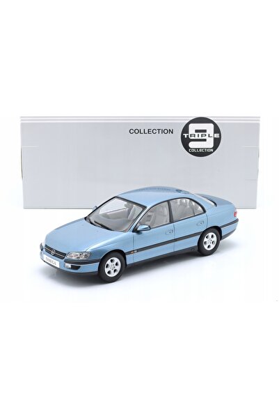 NO BRAND TRIPLE9 OPEL OMEGA B 1996 Polar Blue metalizat 1:18 OFERTĂ SPECIALĂ
