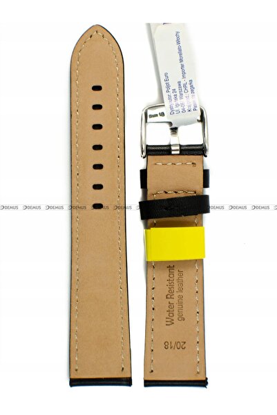 NO BRAND Curea de ceas din piele neagră MORELLATO A01X5976C03019CR20 20mm