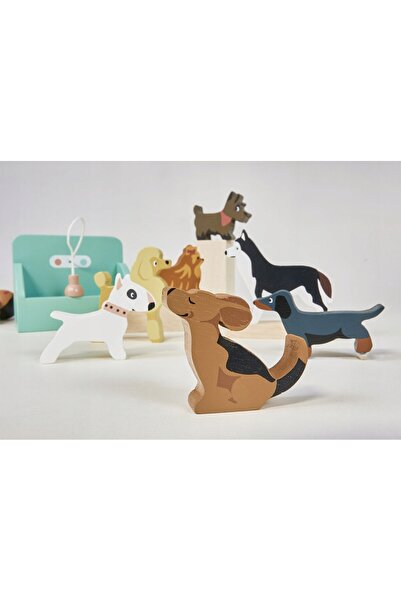 Tender Leaf Toys Figurine de joacă din lemn - Salon de înfrumusețare pentru c...