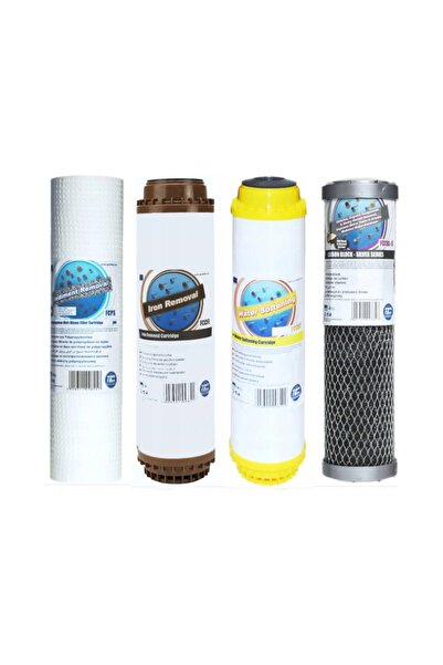 NO BRAND Cartușe de filtrare a apei pentru întreaga casă, în 4 etape, AF