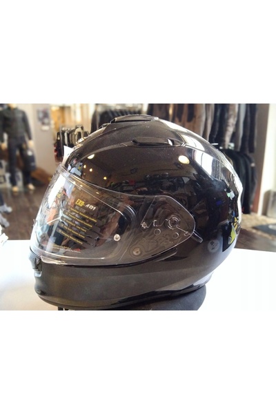 NO BRAND CASCA SCORPION EXO-491 ALB SOLID [Mărimea L]