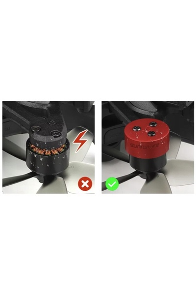 SunnyLife Protecții și capace pentru motorul dronei DJI Avata, negru