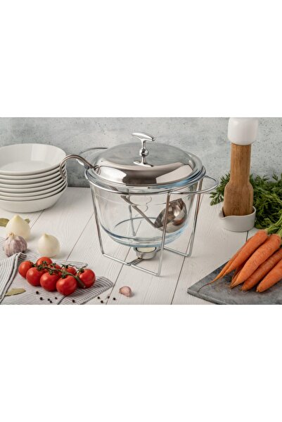 NO BRAND Vas termorezistent Warmer Waza pentru stand de mâncare + manșon din ...