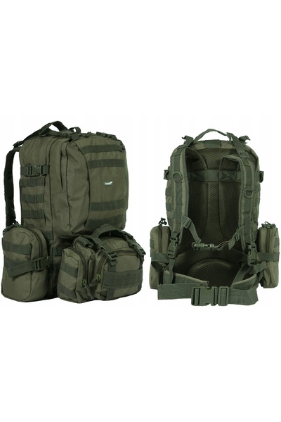 NO BRAND Rucsac Texar Camper 60 l Turistic Urban Militar Supraviețuire Verde Zes