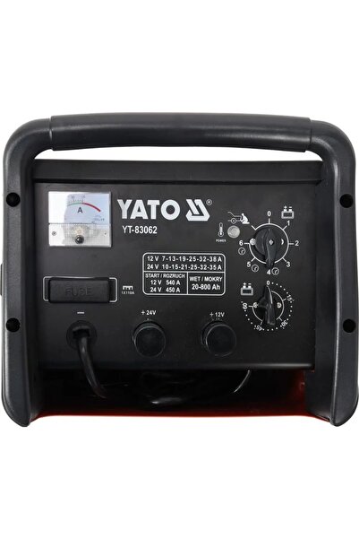 yato Redresor cu pornire automată 540 A 20-800 Ah 12/24 V YT-83062