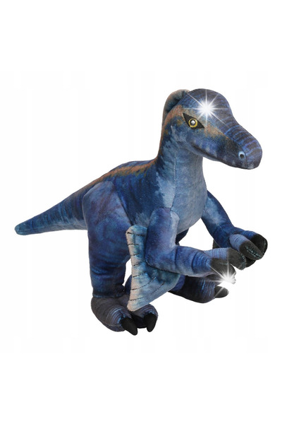NO BRAND Puppet Company: mascota dinozaurului Velociraptor de la Muzeul de Is...