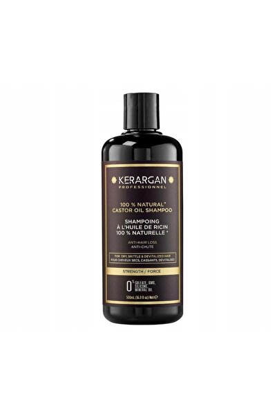 NO BRAND Șampon Kerargan pentru păr cu ulei de ricin 500ml
