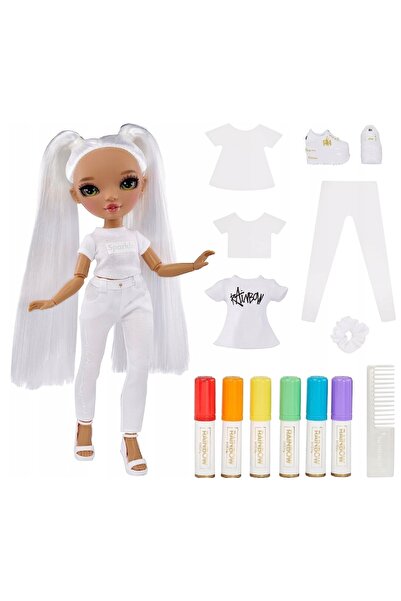 MGA RAINBOW HIGH COLOR & CREATE LALKA DIY + MAZAKI CA UN CADOU PENTRU FIICĂ, ...