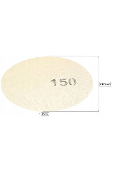 NO BRAND SET DE 20 DE DISCURI ABRAZIVE SOFT 150 CU PLASĂ CU VELCRO PENTRU TEN...