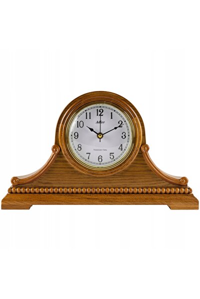 adler 22130 - 40x24cm - STEJAR - Ceas de șemineu din lemn