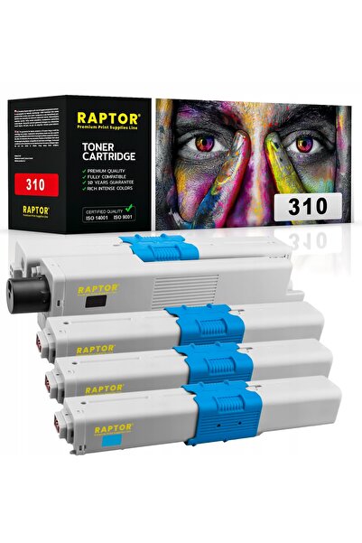 NO BRAND 4x TONER PENTRU OKI C310 MC362DN MC561DN MC562DN