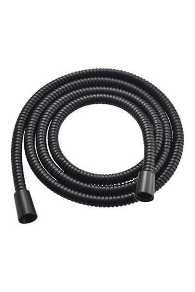 OEM Furtun duș AVITAL din plastic 1/2" x 200 cm negru mat
