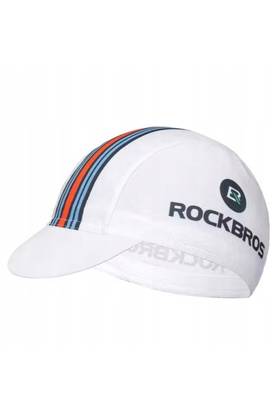 ROCKBROS Șapcă de ciclism cu cozoroc, circumferință cap 56-61 cm - albă