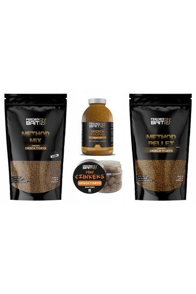 NO BRAND Set de momeală pentru feeder, metodă Tigru Nut Mix2