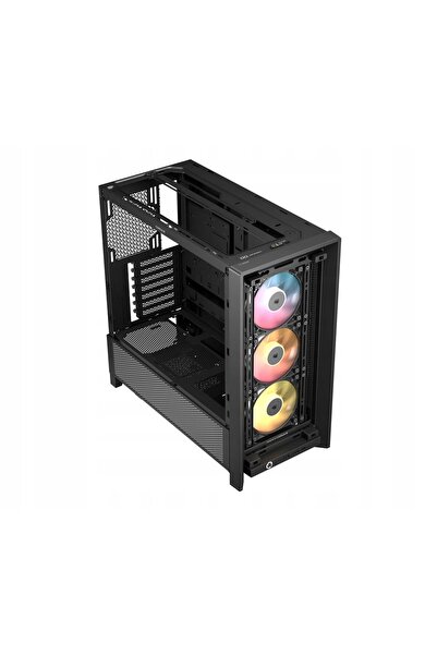 Corsair Carcasă FRAME 4000D RS ARGB Neagră Mid Tower ATX