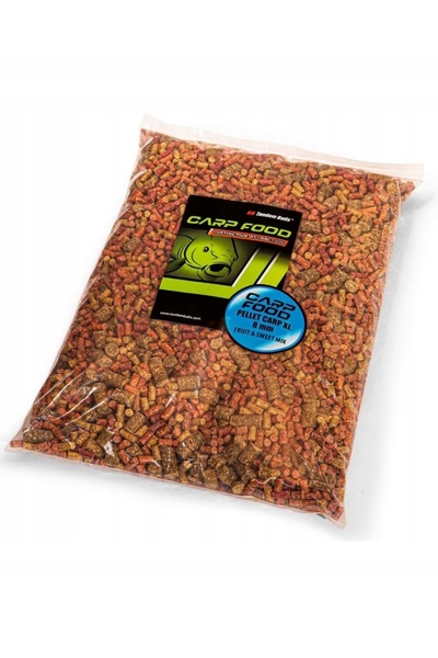NO BRAND Mix de hrană peletă pentru crap 10kg Fructe și Dulci ATRAG PEȘTII EF...