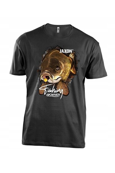NO BRAND Tricou Jaxon Black Carp Mărimea L