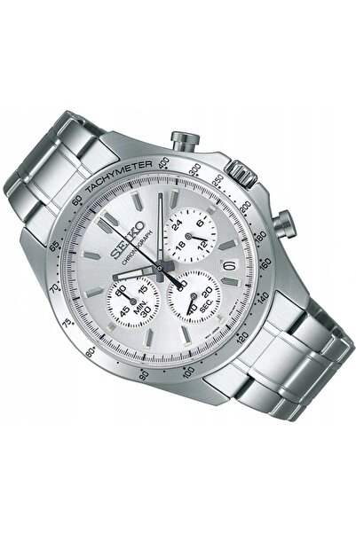 NO BRAND Ceas bărbătesc Seiko Cronograf Sportband SBTR009 + Cutie