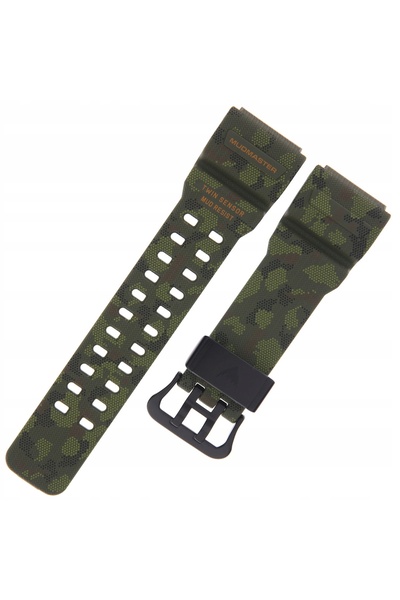 Casio 10570636 - Curea de ceas - GG-1000 / GG-1000BTN-1A - Camuflaj verde