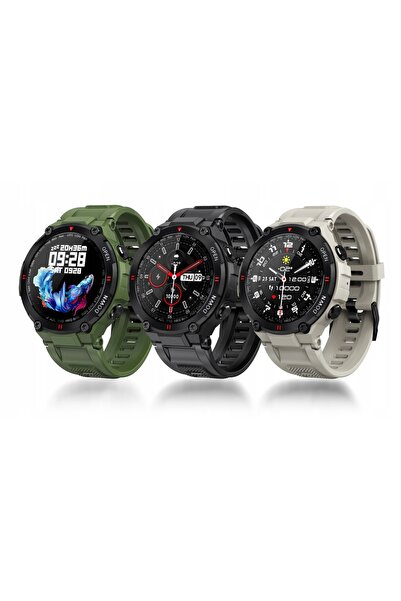 NO BRAND REZISTENT CEAS MILITAR SMARTWATCH RITM CARDIAC APELURI MENIU ÎN REND...
