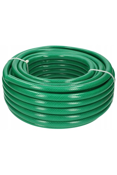 NO BRAND Furtun de grădină 1/2'' 4 straturi 20M, rezistent, verde, armat