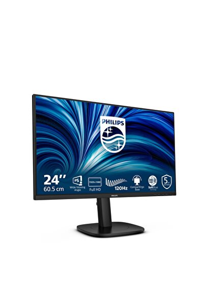 Philips Monitor 24B2N3200J 23.8 inci IPS 120Hz HDMI DP VGA Pivot Difuzoare