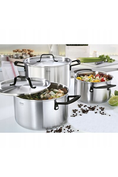 NO BRAND Set de oale Spring Gourmet Black, format din 4 piese