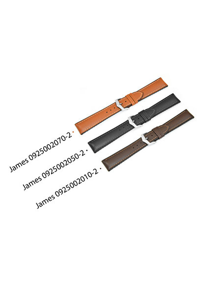 NO BRAND Curea de ceas din piele HIRSCH PREMIUM JAMES 22