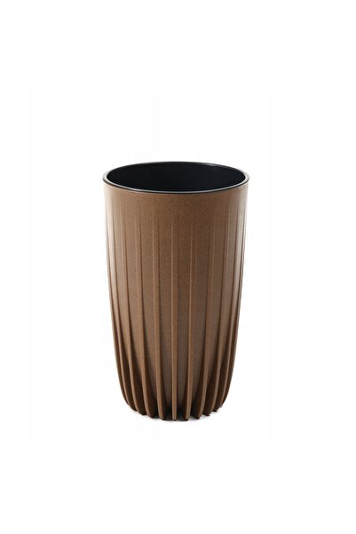 LAMELA BAG Donica MIRA Wood 42 cm Lemn Natural Mat + Inserție