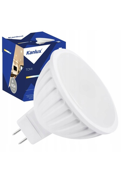 KANLUX Bec LED Gx5,3 alb cald 12V/7W 480lm 3000K 120 lumini x5