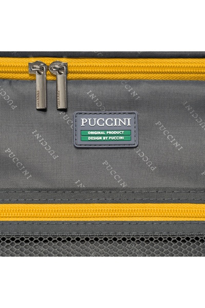 NO BRAND Valiză mică Puccini Munich - galbenă