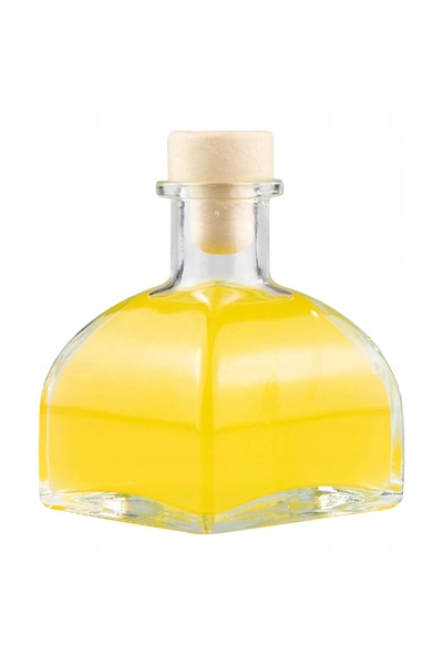 NO BRAND Set de 50 de sticle de sticlă ELSA 170ml + capac cadou pentru lichio...