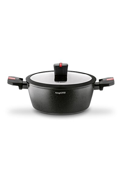 Konighoffer Set de oale cu capac pentru inducție GAZ Canise 6el 16/20/24cm