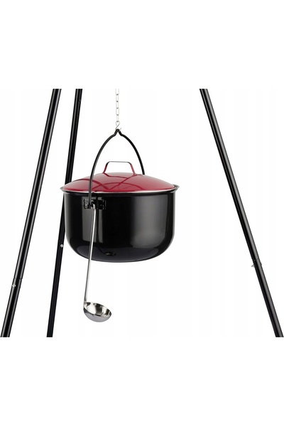 ACTIVA Oală de grătar pivotantă de 14L cu capac - 11110